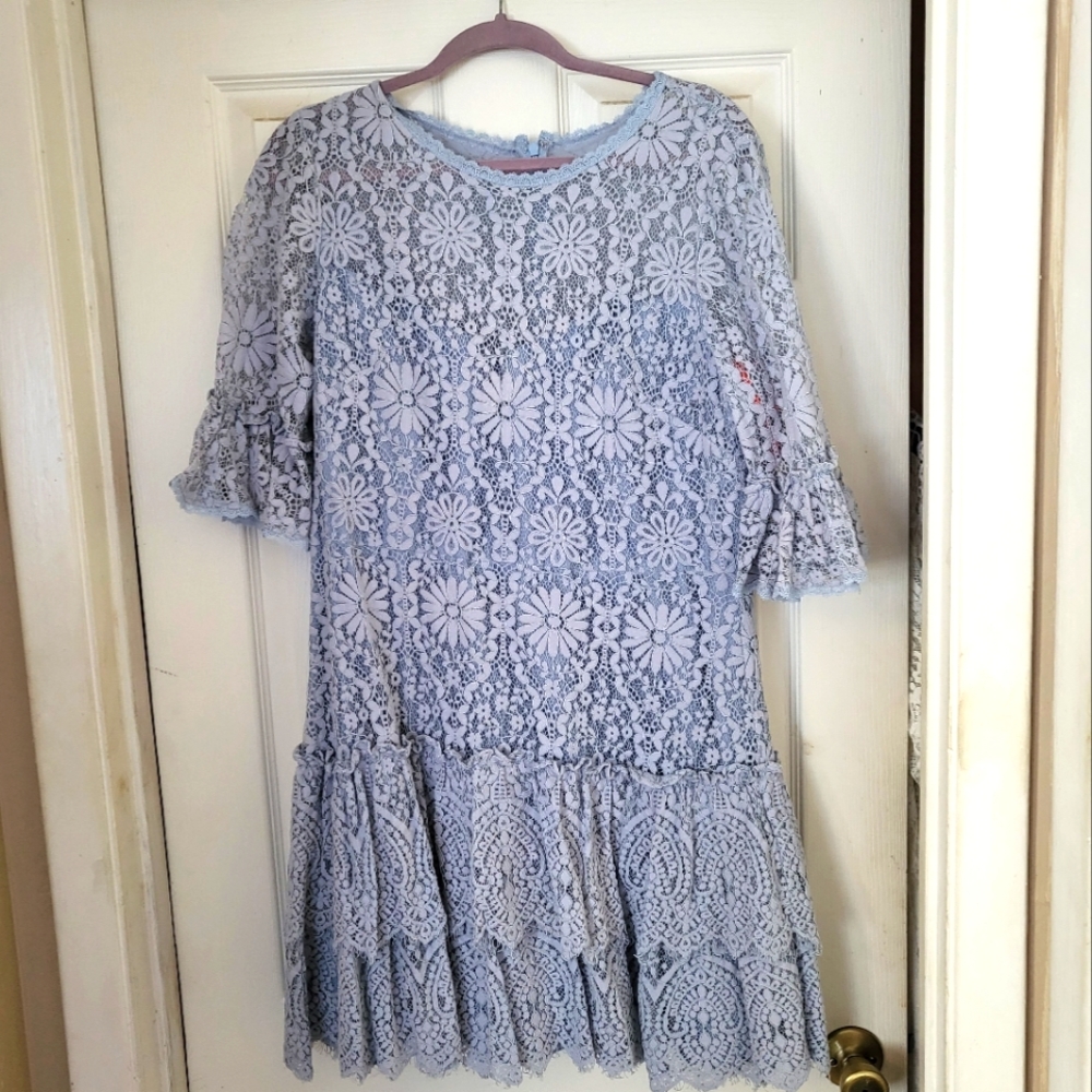 Monique Lhullier Lace Dress